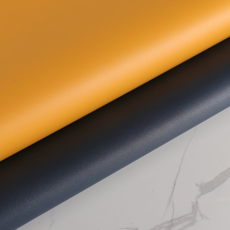 1.0mm thick wear resistant ostrich print PVC leather