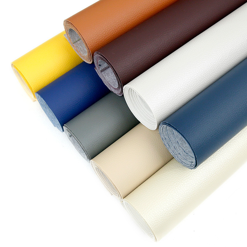Solid color double-sided leather