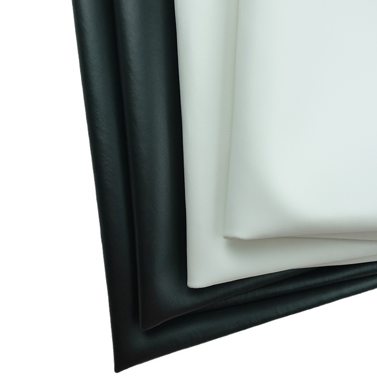 0.8 thick black coarse frosted pvc leather