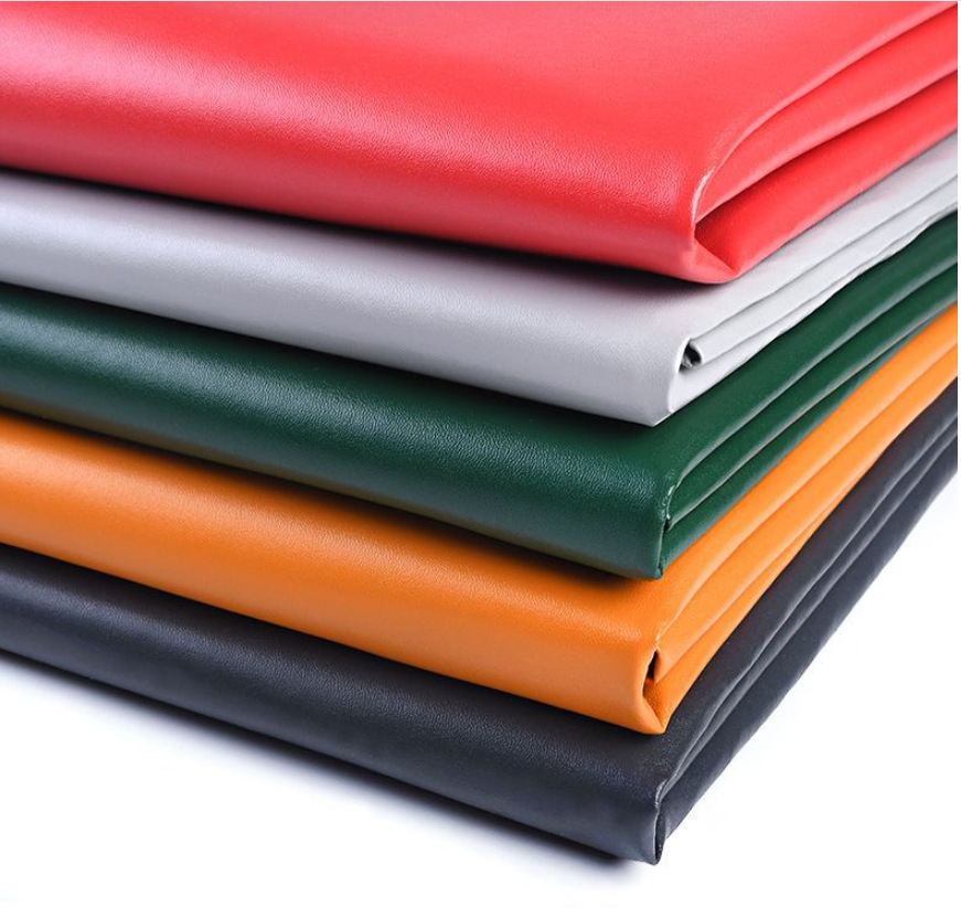 Napa leather soft pvc leather