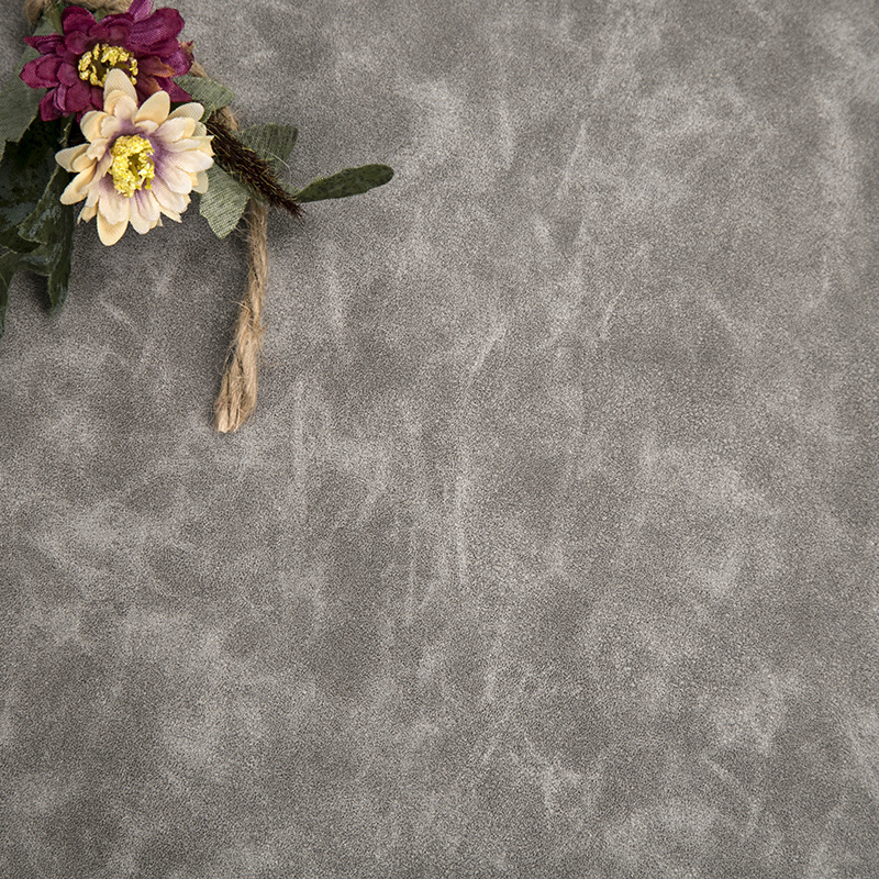 PU leather fabric wool and cashmere PU