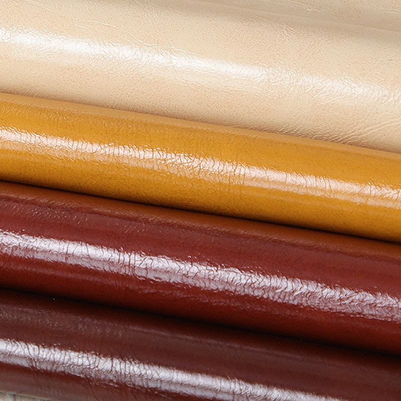 Oil wax leather PU leather