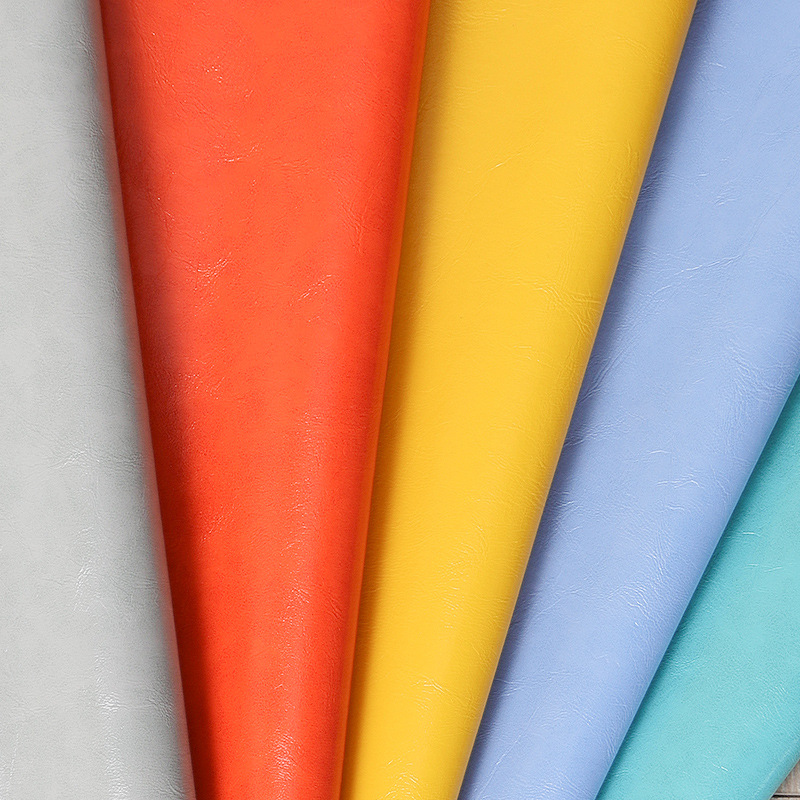 Oil wax leather PU leather