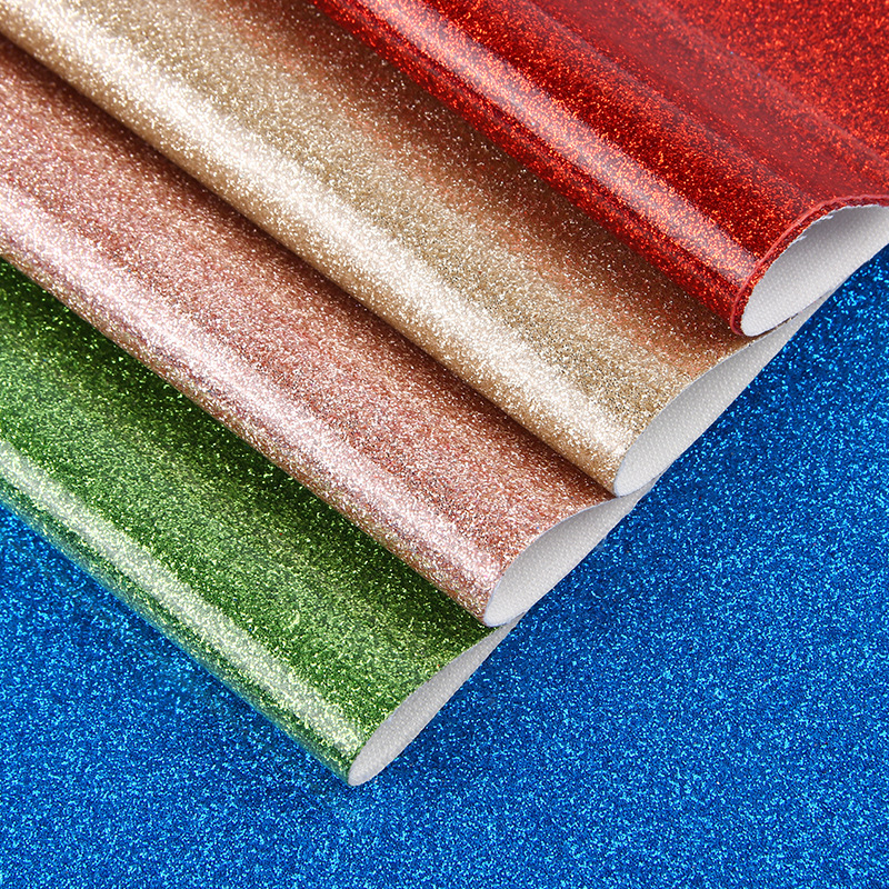 Mirror PU film crystal glitte