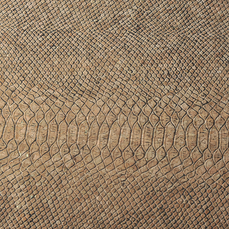 Crocodile cork cloth