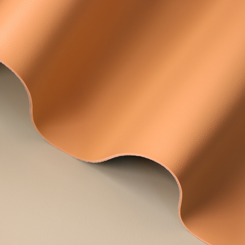 1.6mm eco-friendly semi-PU imitation ultra-fine grain leather