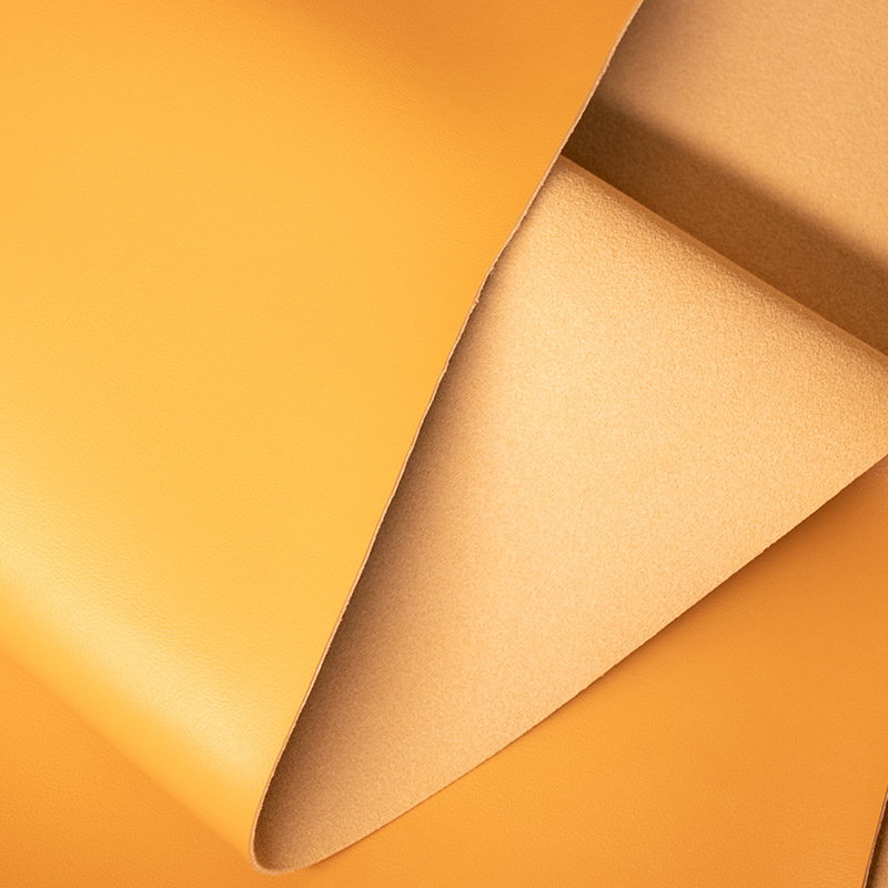 1.6mm eco-friendly semi-PU imitation ultra-fine grain leather