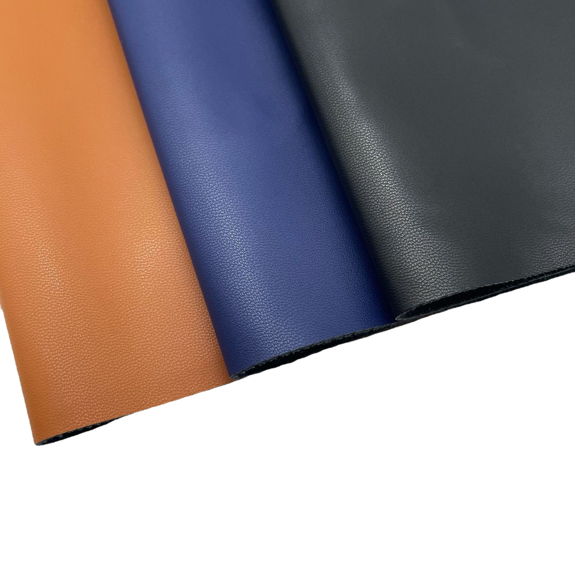 Soft lamb print pu leather