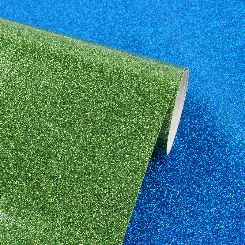 Mirror PU film crystal glitte