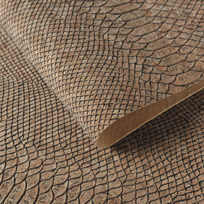Crocodile cork cloth