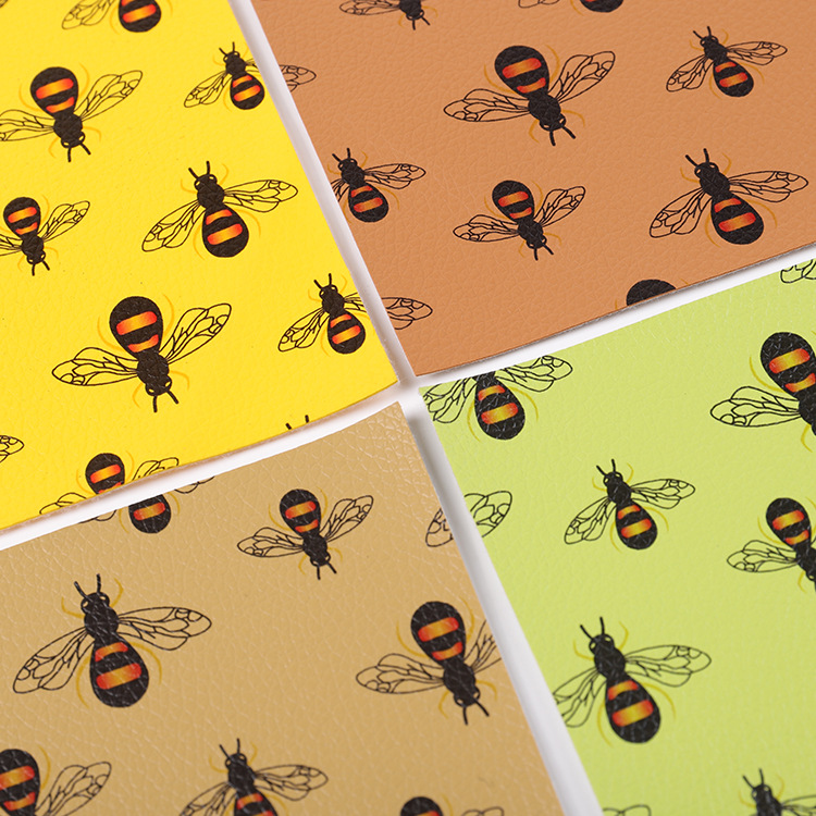 0.8mm fly printed leather