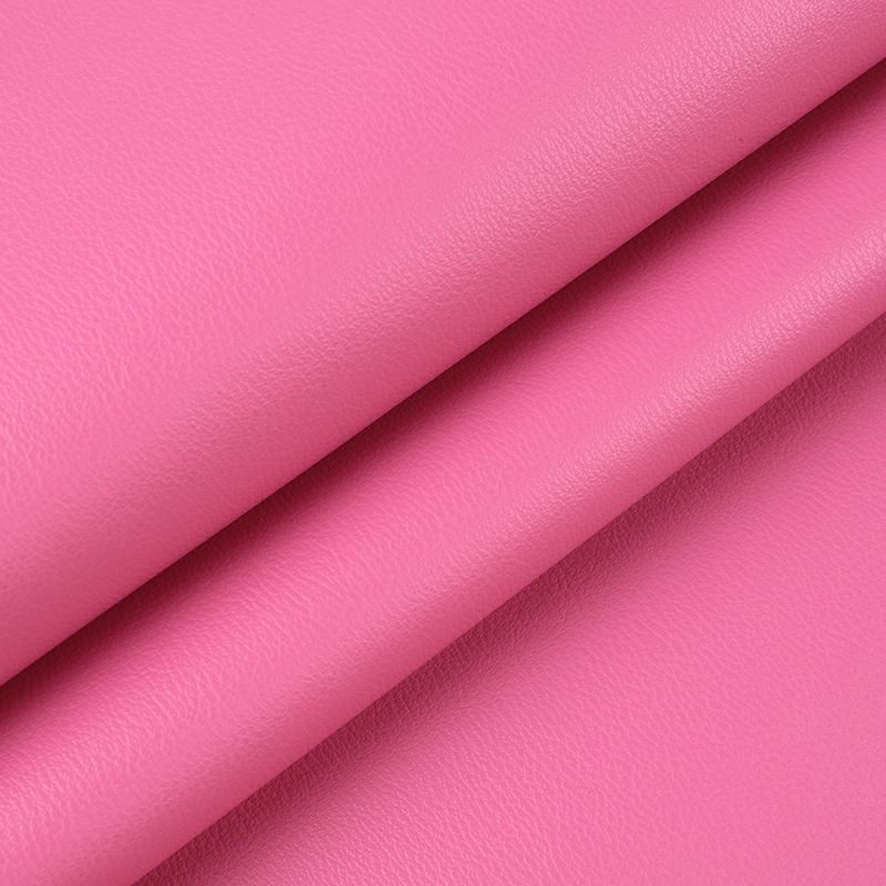 PU leather fabric with double needle drawn wool sole