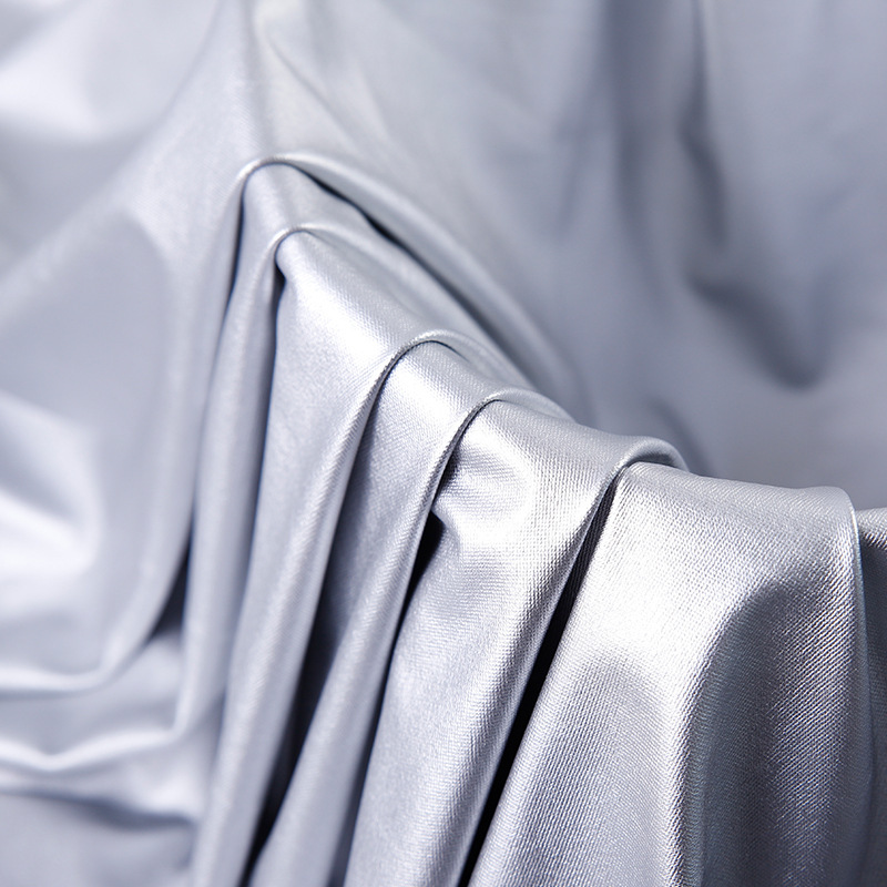 PU leather soft sweat suit fabric