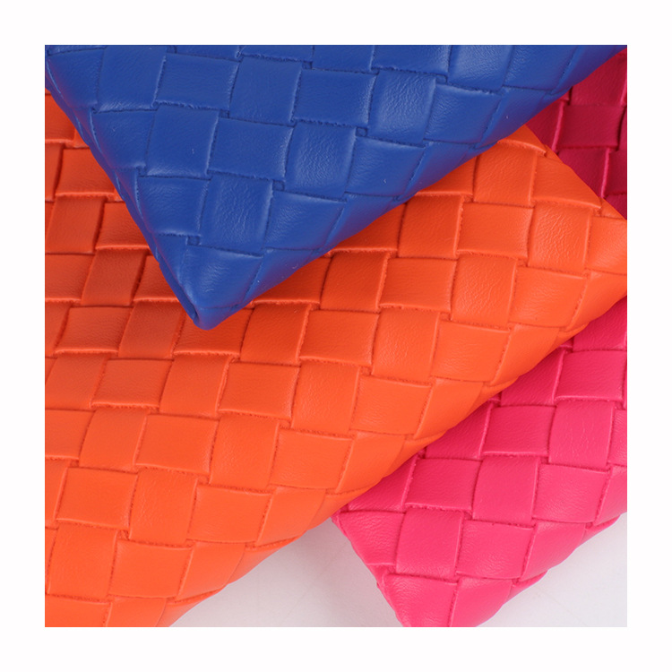 1.0mm wear-resistant foam braided pvc leather