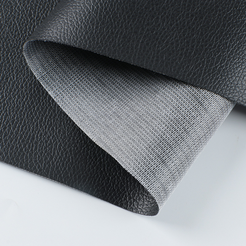 PVC leather knit sole