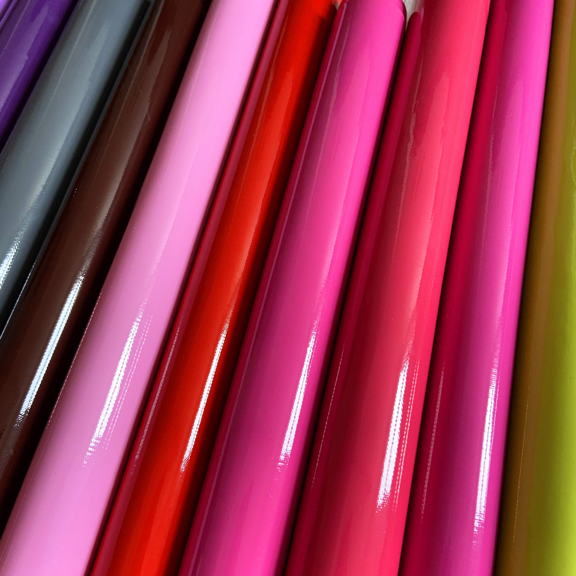 pvc mirror leather 0.4mm case and bag