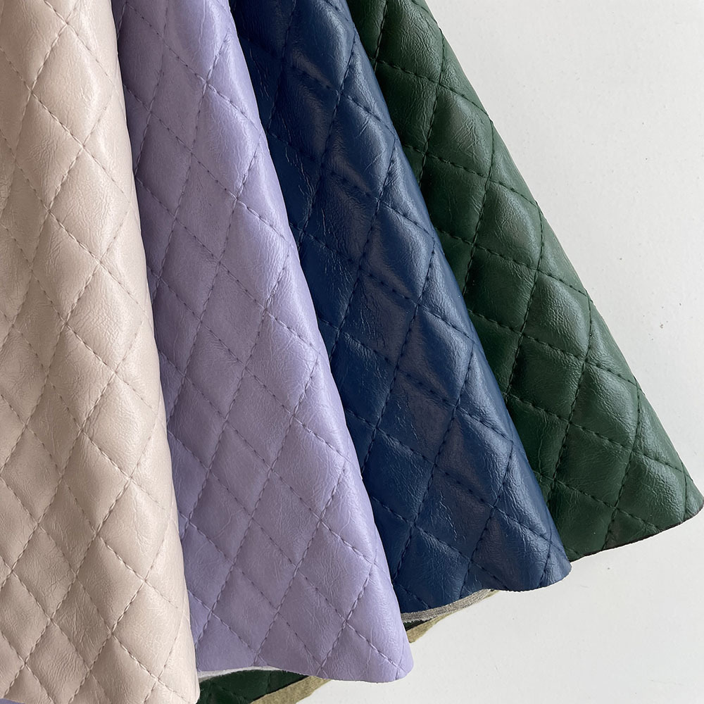 PVC leather environmental imitation embroidery