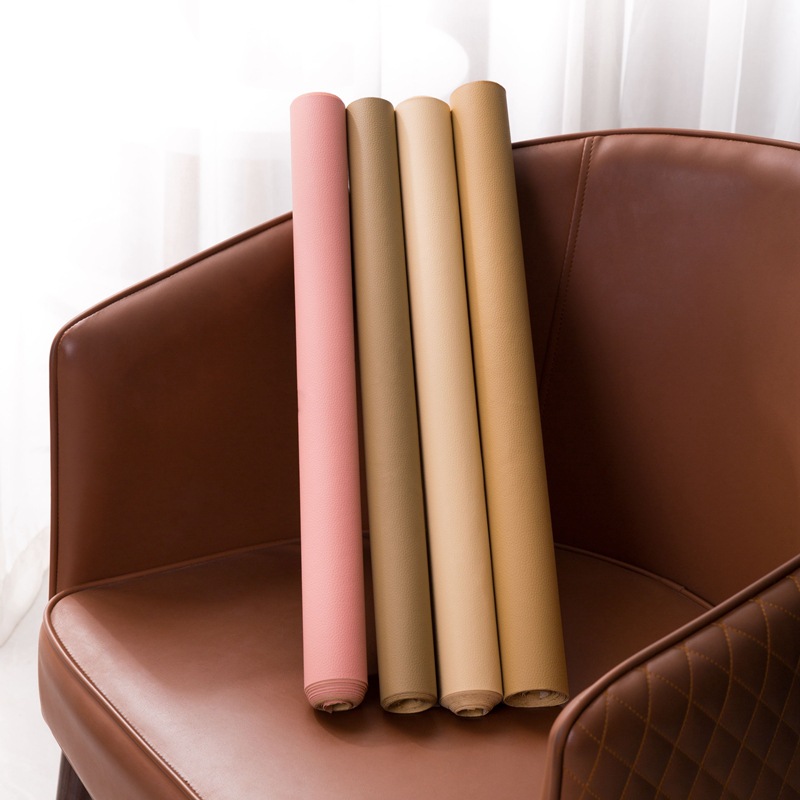 Leather repair subsidy back rubber leather