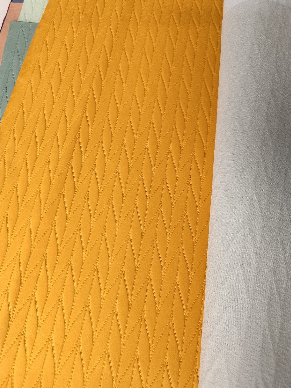 Environmental protection luggage leather fabric