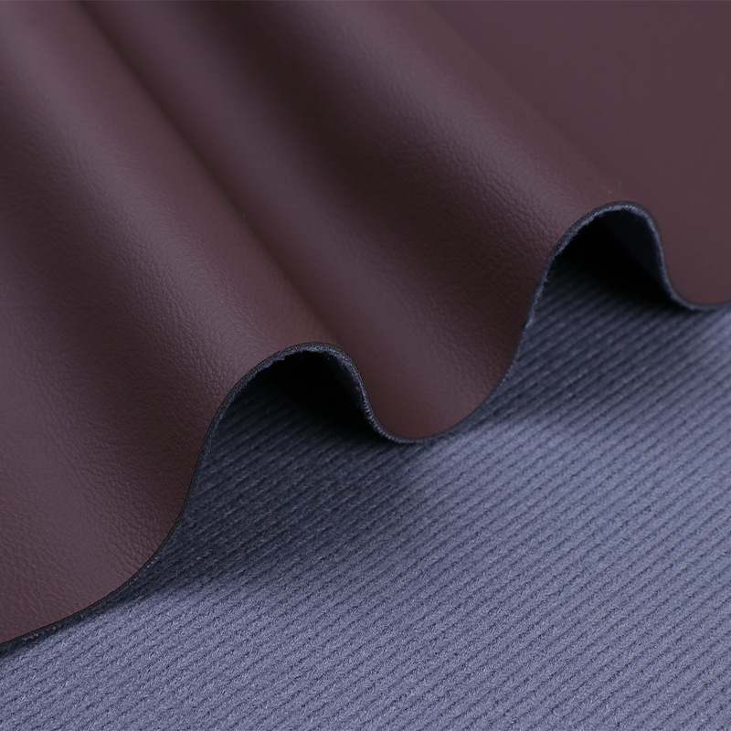 0.9mm pvc leather with velvet-like sole