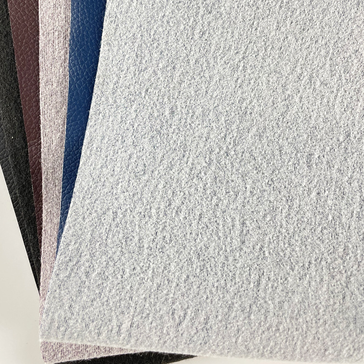 Wool sole half PU lychee grain furniture leather