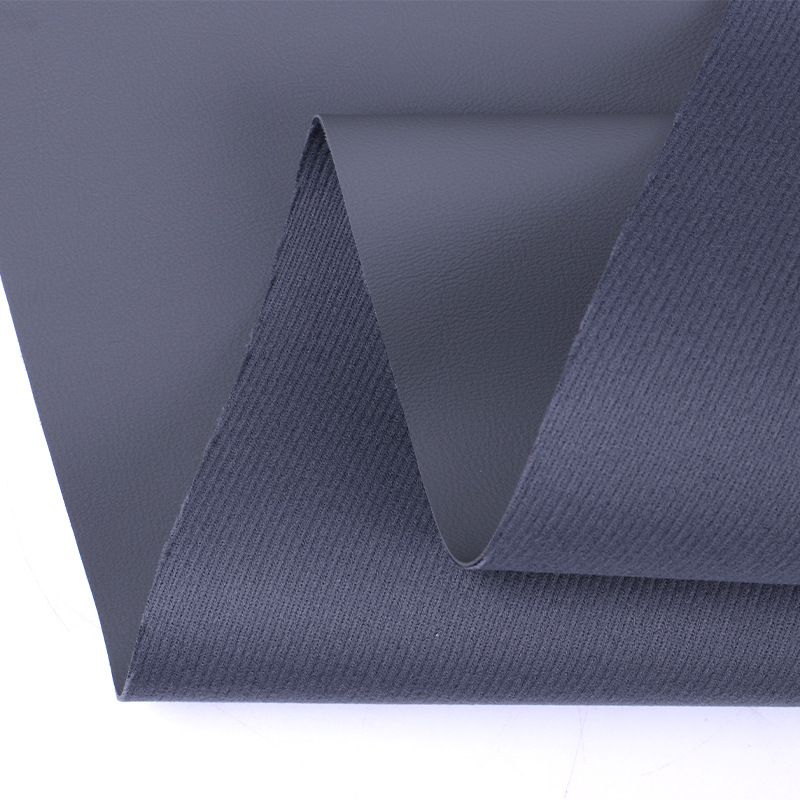 0.9mm pvc leather with velvet-like sole