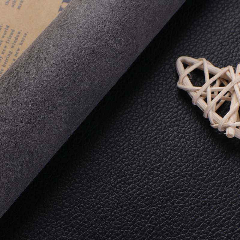 Lychee print pvc leather