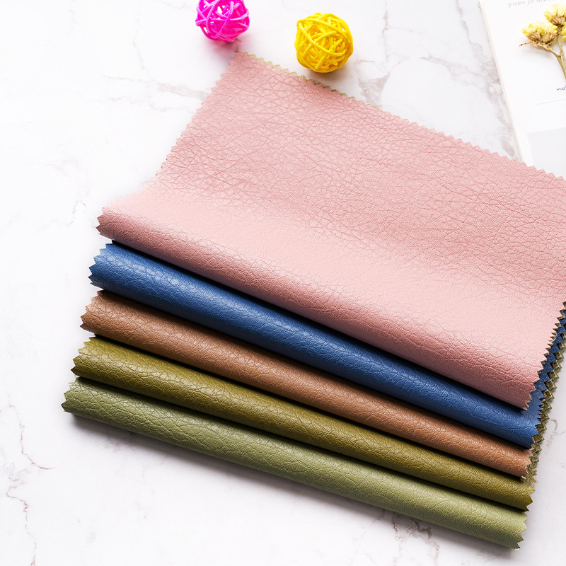 Lychee leather fabric 0.7mm