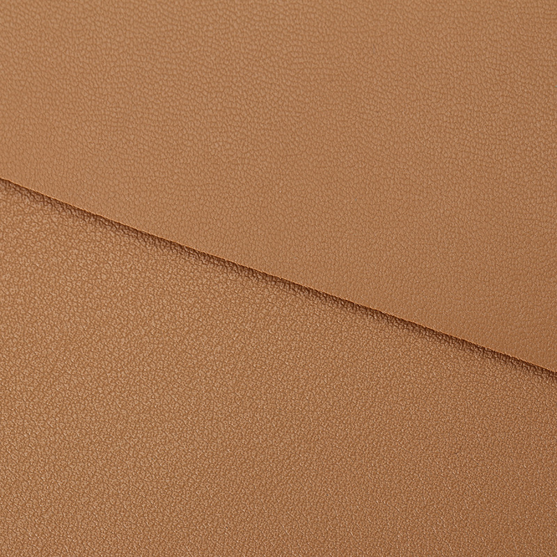 Lychee print double-sided leather PVC leather