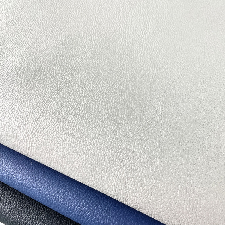 Semi-pu leathery litchi with hairy base