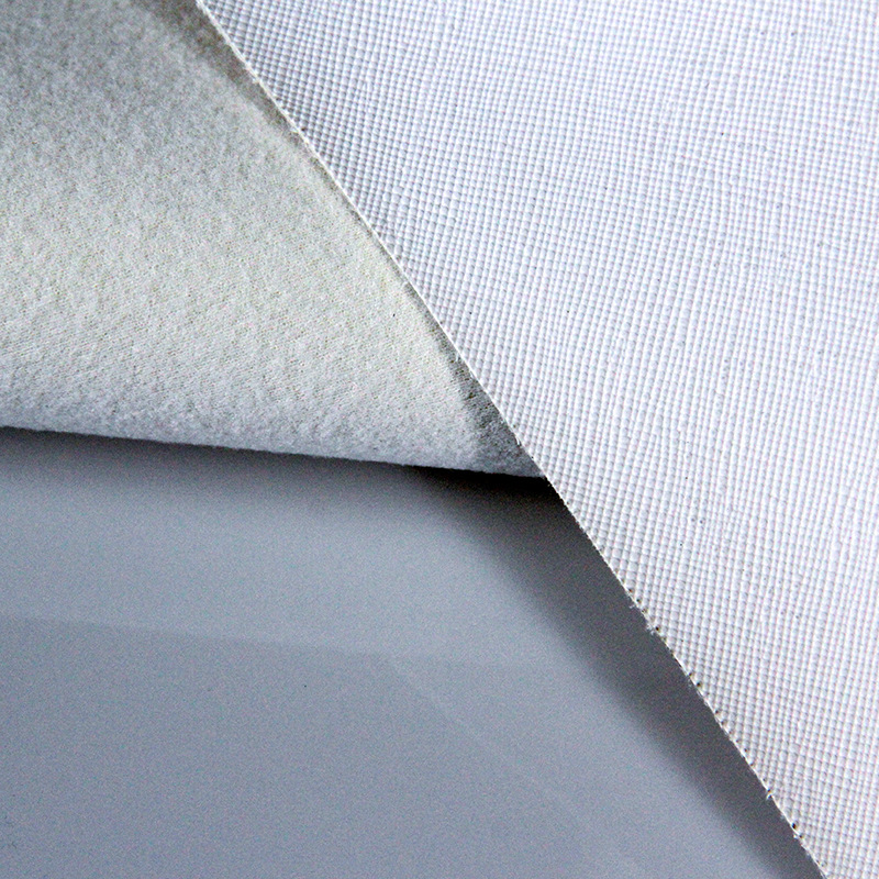 PVC cross print digital leather