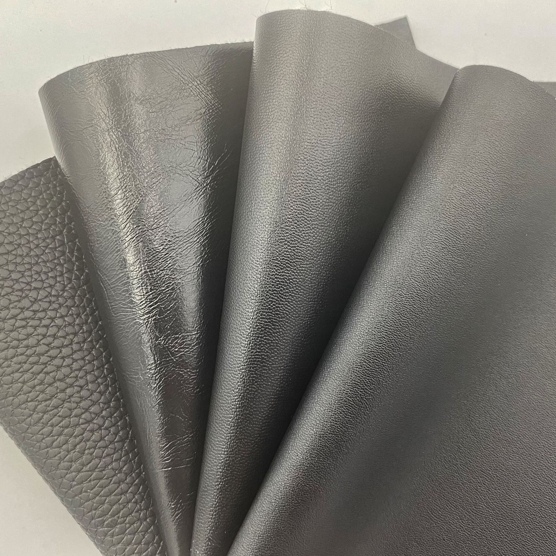 0.9mm black gold steel pvc