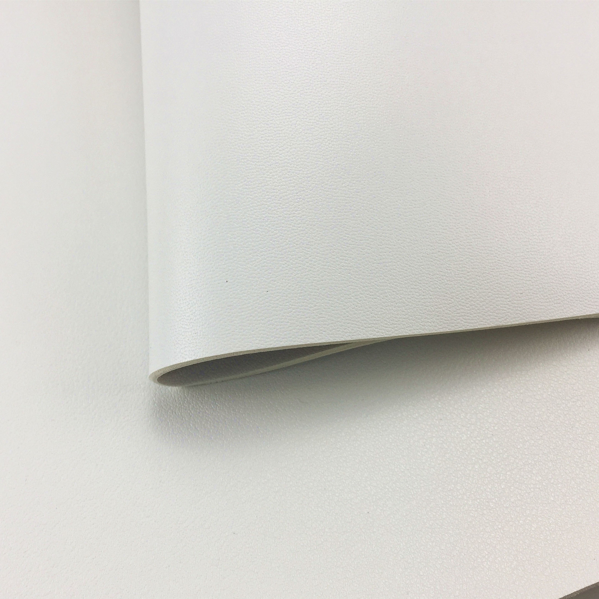 Half PU leather double-sided leather Nappa lychee pattern