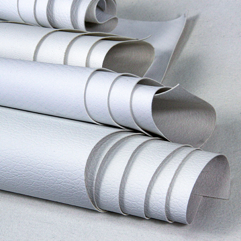 PVC cross print digital leather