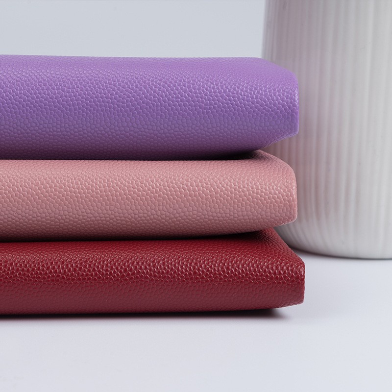 Lychee pattern back adhesive self-adhesive leather