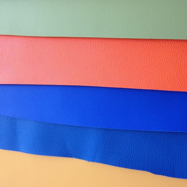 Thermal elastic leather