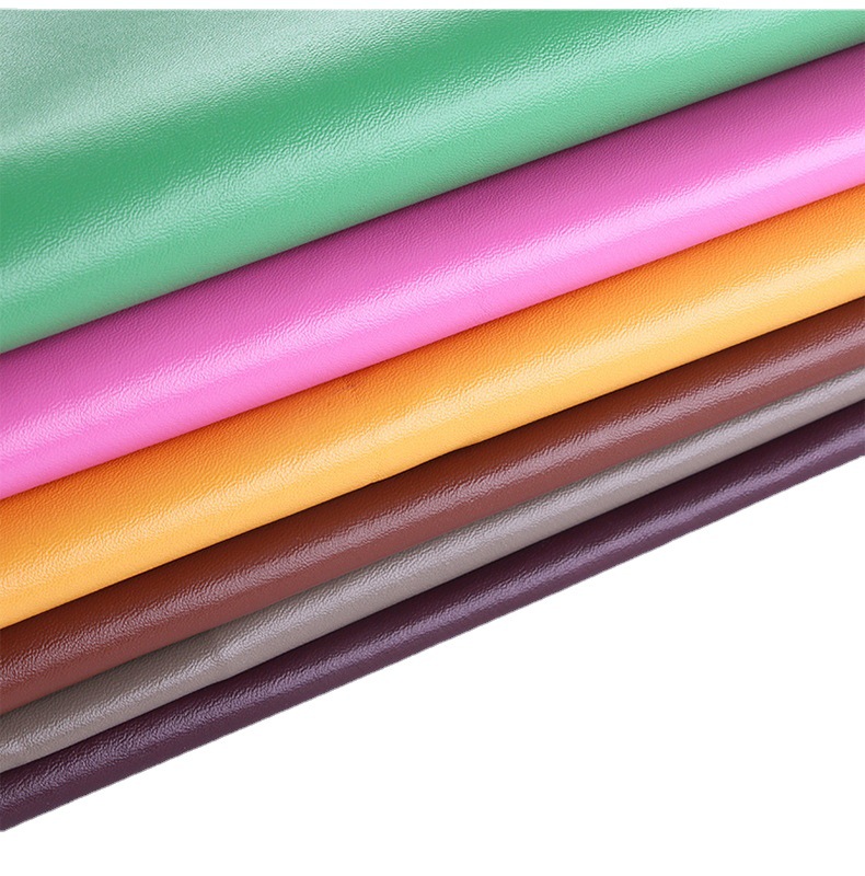 Matte smooth ground leather PVC