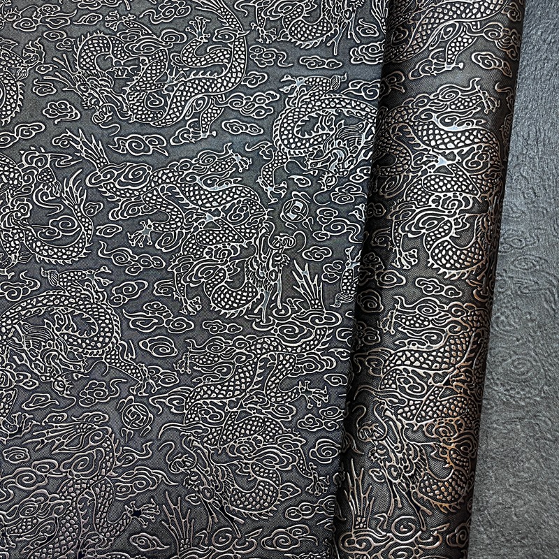 Wood grain imitation leather pvc mesh