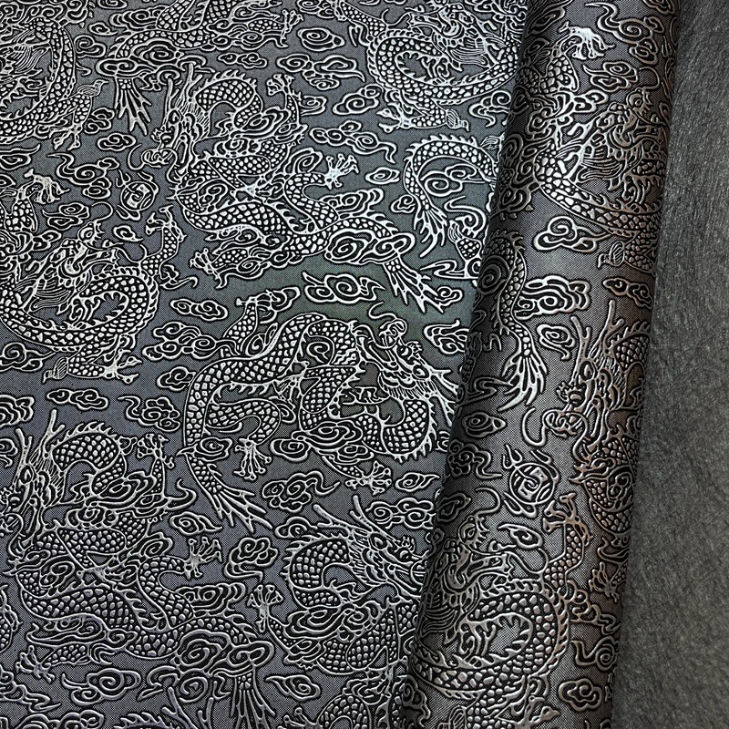 Wood grain imitation leather pvc mesh