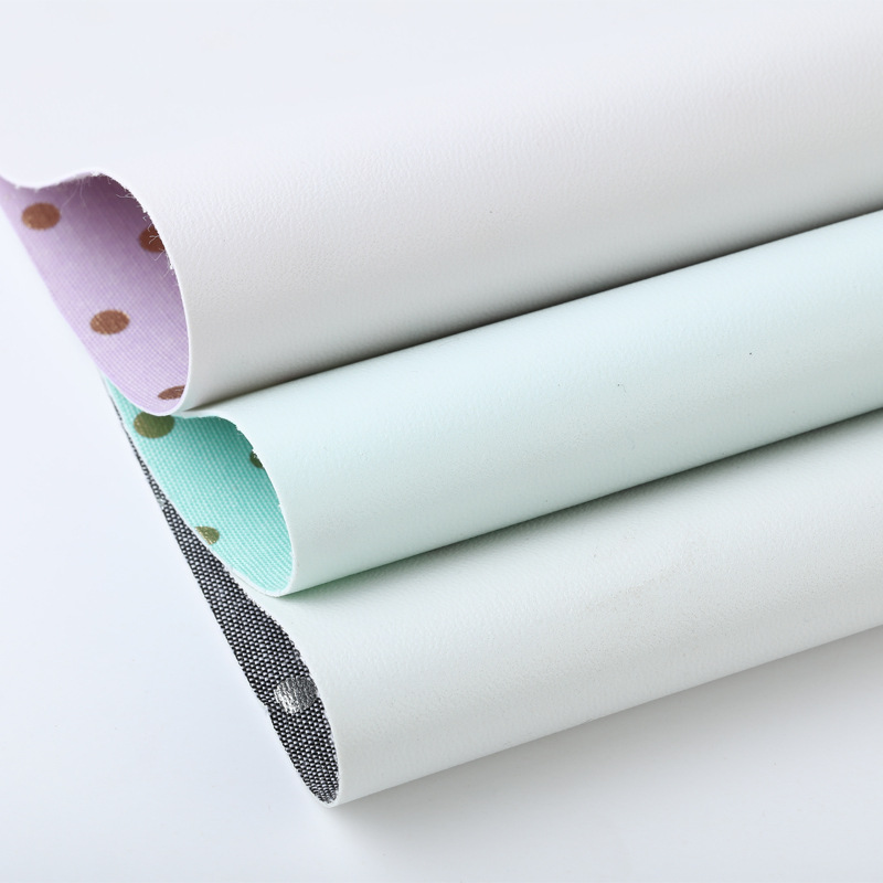 Color snake PVC leather