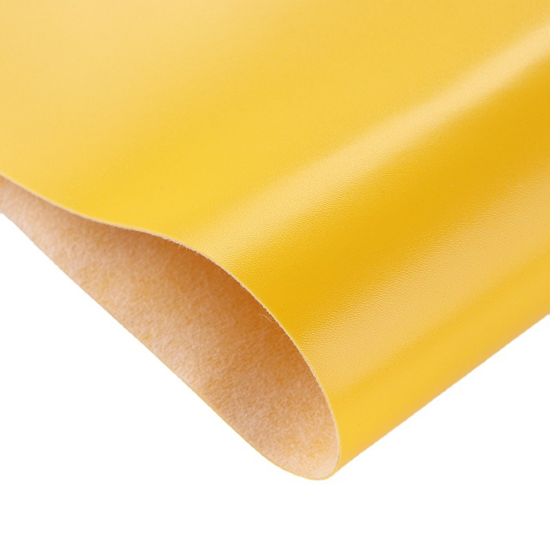 Matte smooth ground leather PVC