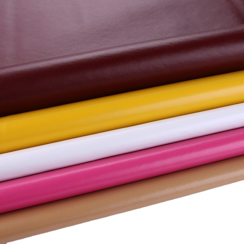 Matte smooth ground leather PVC