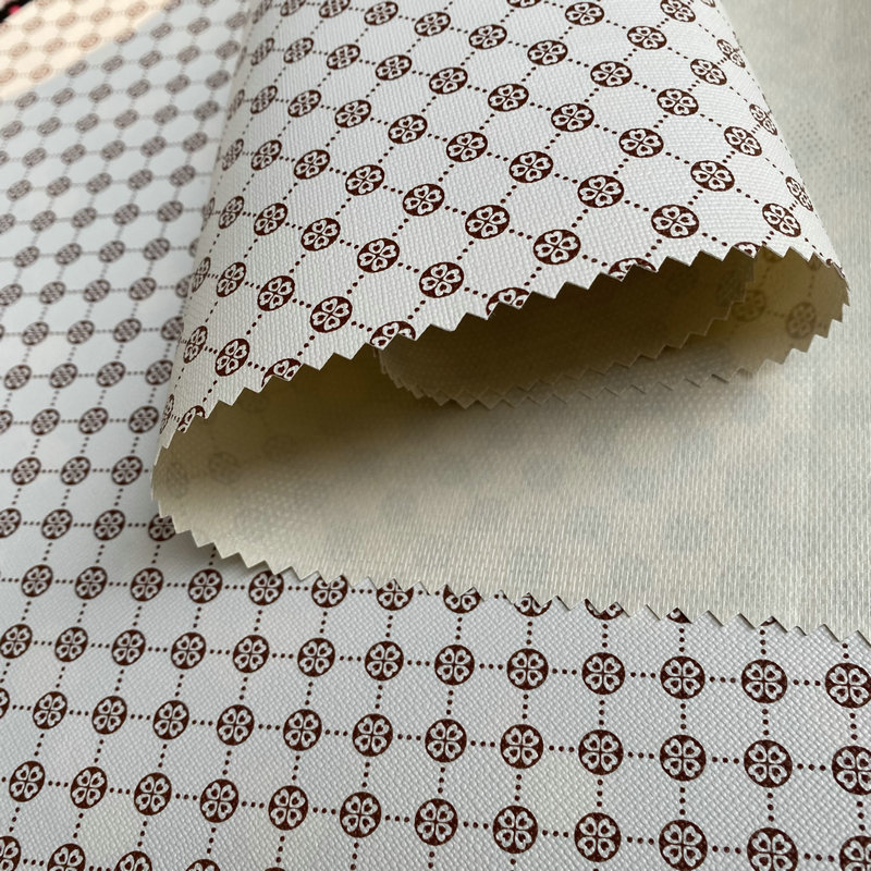 Korean fashion printed leather two-color plum blossom