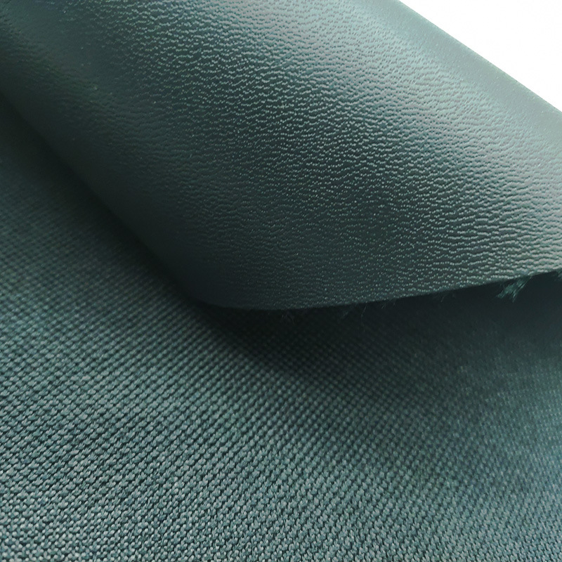 Oxford-backed needle PVC leather