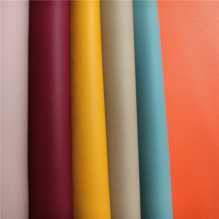 Matte pvc leather fabric