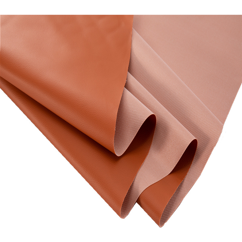 1.6m wide small lychee pattern PVC leather