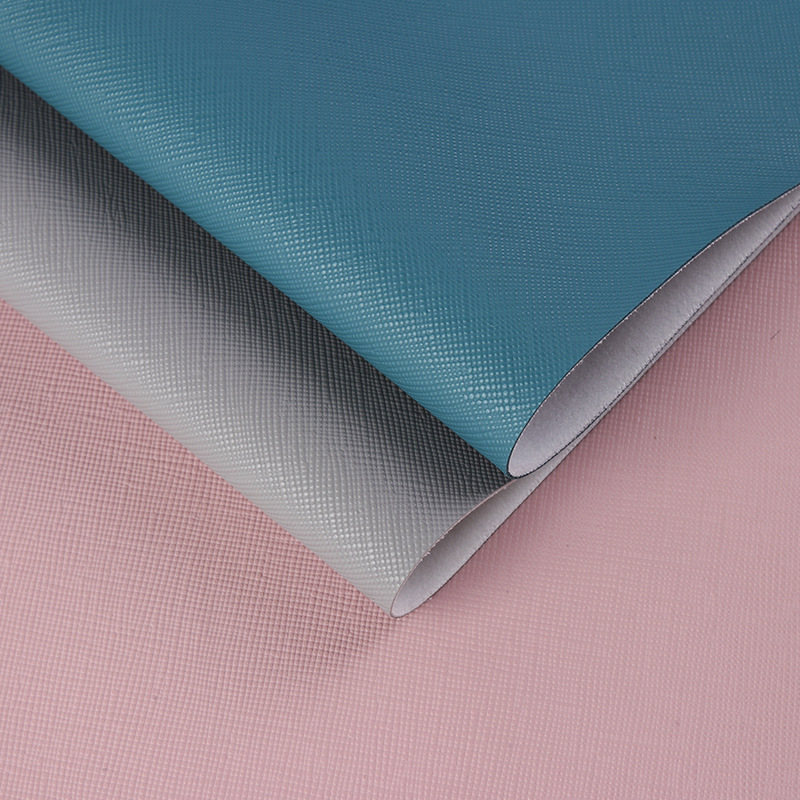 Reclaimed cross-grain leather