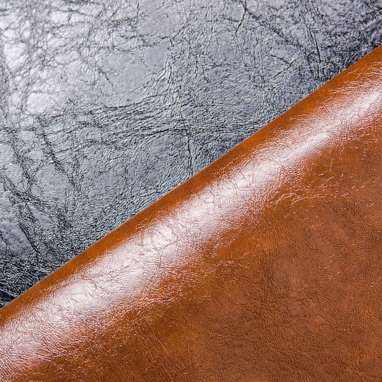 PU leather oil wax simulation skin thickening