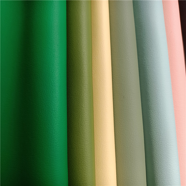Matte pvc leather fabric