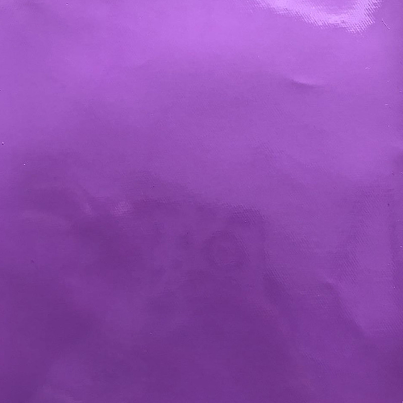 Straight for bright PVC leather